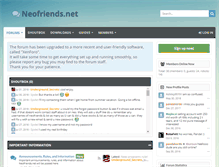 Tablet Screenshot of neofriends.net